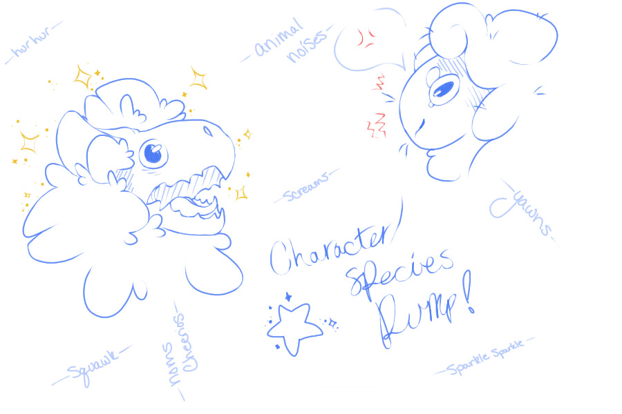 ☕ Snobby's Character/Species  Dump  ☕