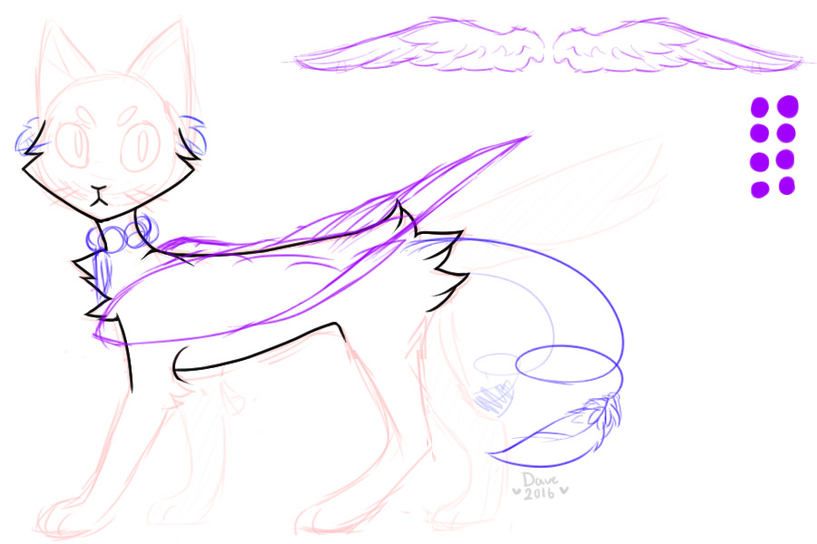 my kitten inspires me