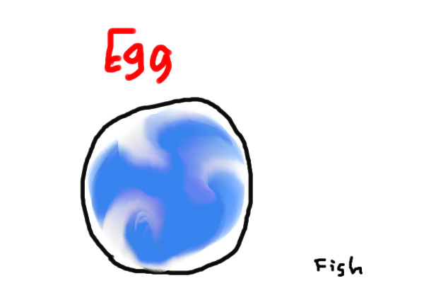 cloudy egg