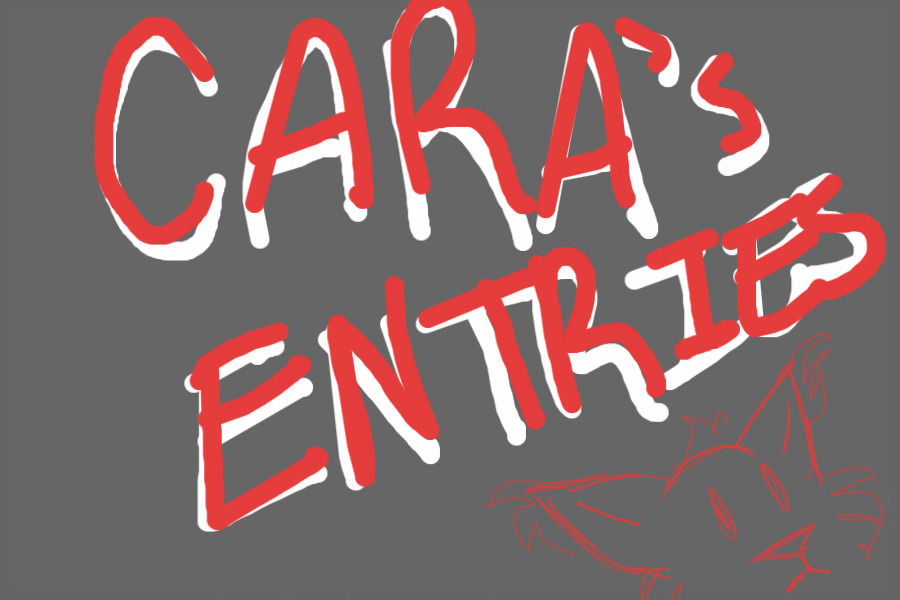 Cara's Sad Entries