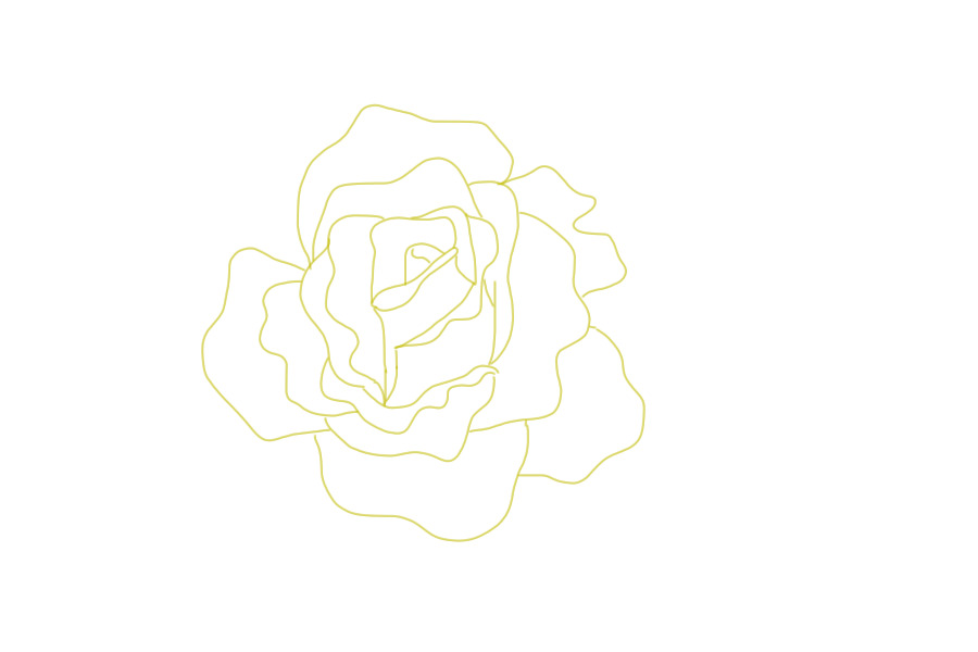 wip Yellow Rose