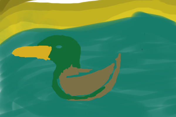 Crazy duck