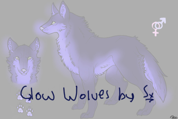 Glow Wolves! Adopt now-
