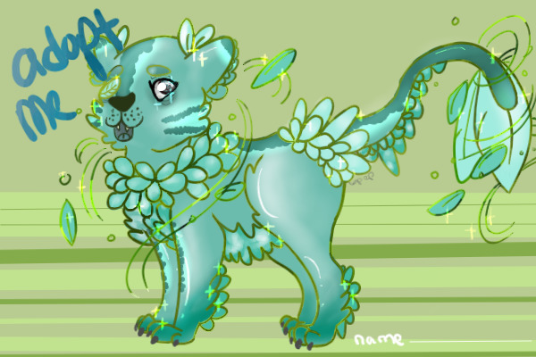 Leaf Tail #11 - OPEN FOR ADOPTION!