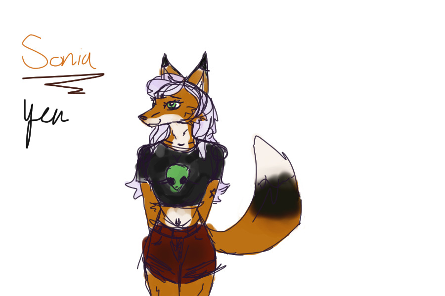 Sonia, fox OC