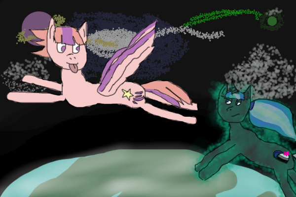 "Dude, we really aren't supposed to be up here."