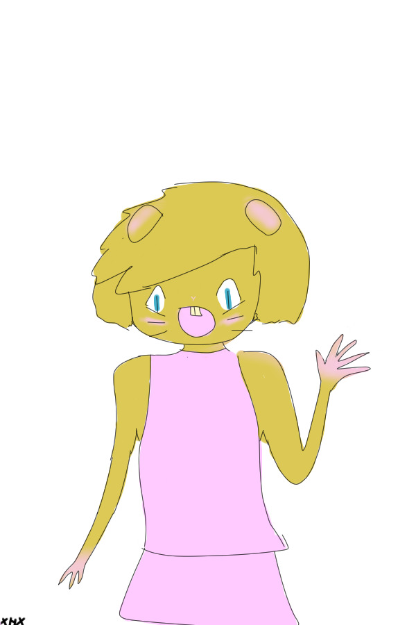 My hamster as a anthro