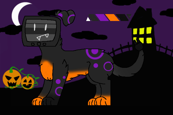 USB dog #39 (Spooky Edition- Raffle!)