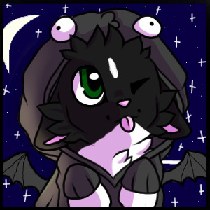 spooky bat cat