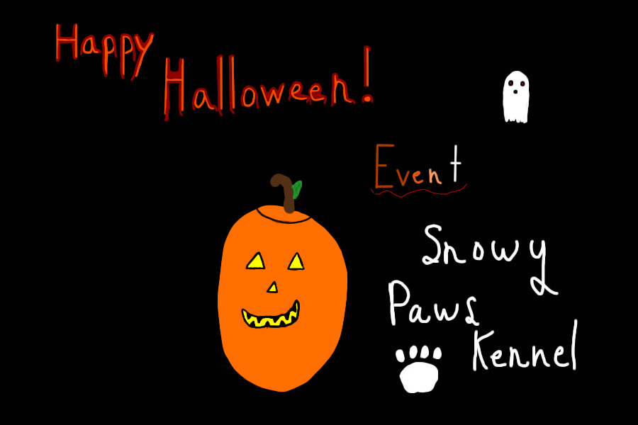 Halloween Event ~ Snowy Paws Kennel • Mods Please Lock