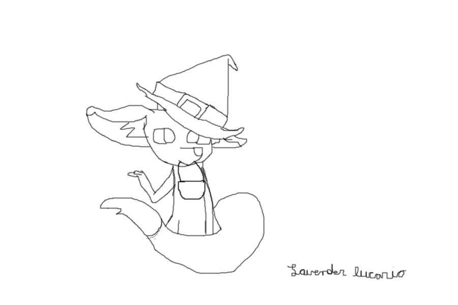 Editable (Halloween) Fox