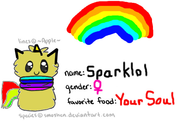 Sparklol the Scarf blob
