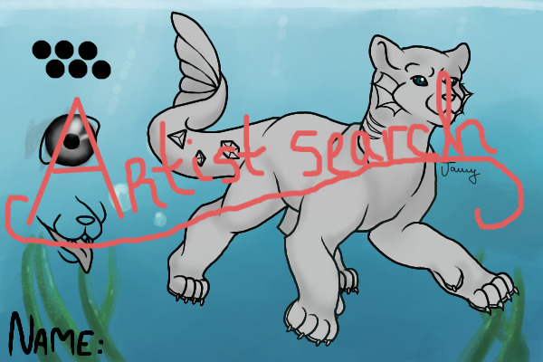 Closed! Water Pumas~ Artist search!