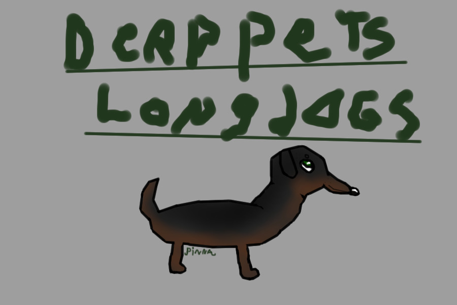 DerpPets Artist Pinnarum's Species: Longdogs!