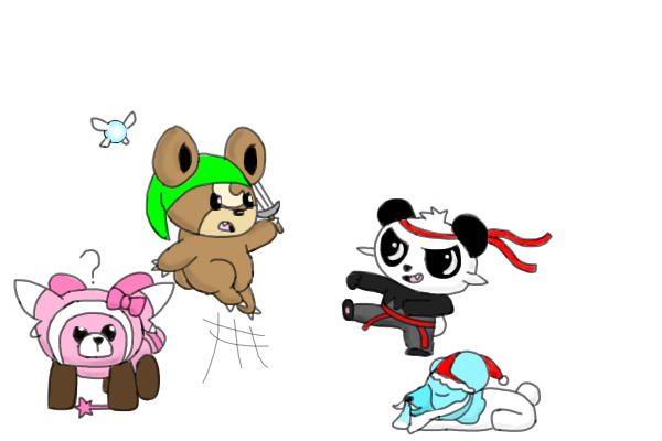 PokeBears; Halloween