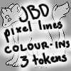 jbd pixel lines - open