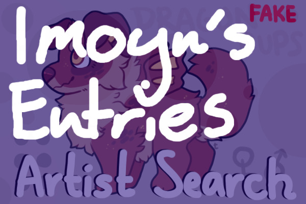 Dragon Pups Artist Search Entries