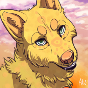 Free Wolf Bust Icon 1