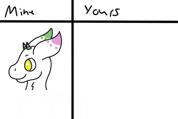 Mine yours thingy