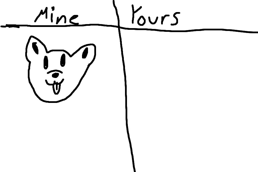Mine/Yours Wolf