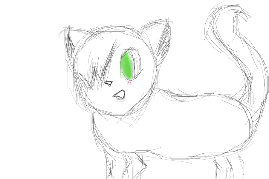 "N-No I don't!" | OC Drawing