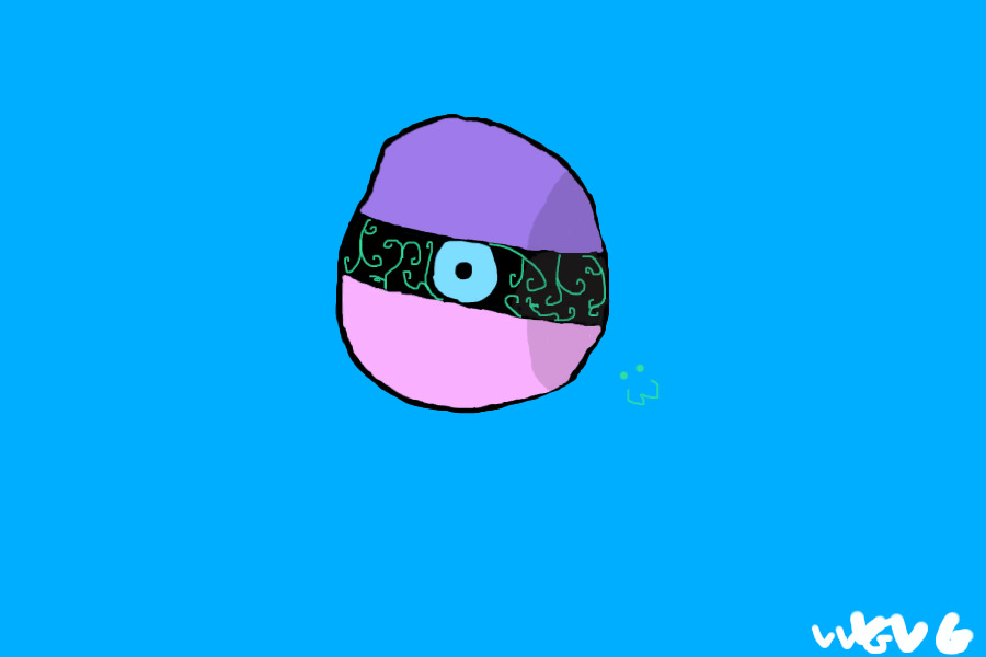 Colored in Pokeball c: