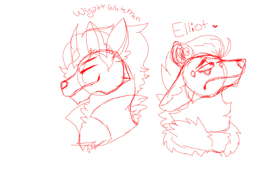 just  some sketches of my  babies <3