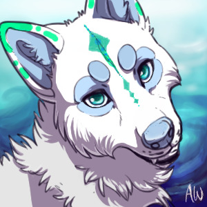 Free Wolf Bust Icon 2