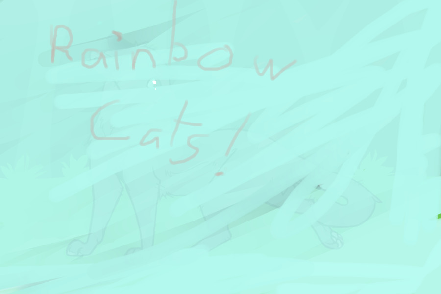 Rainbow cats - closed species - wip