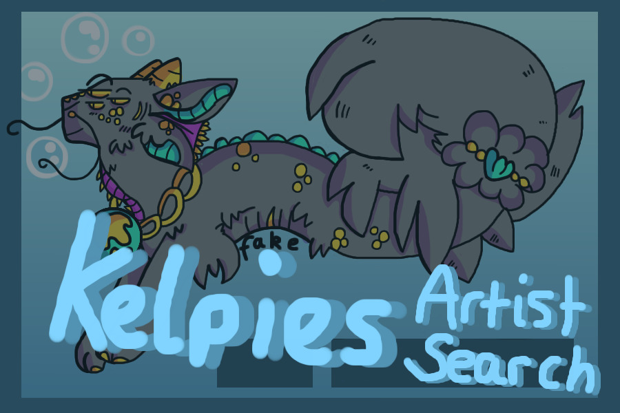 Kelpie Adopts // Artist Search