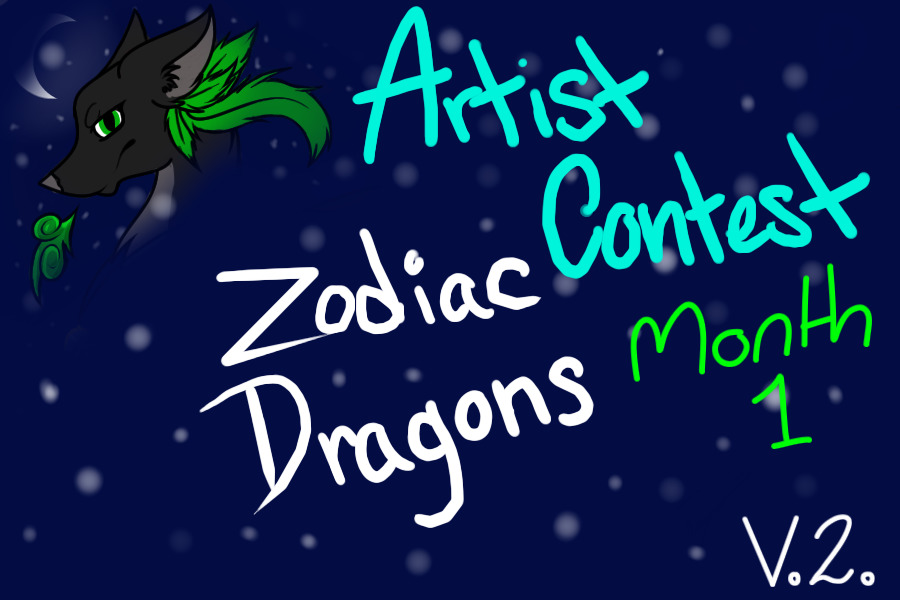 Zodiac Dragon Adopts | Artist Contest Month 1