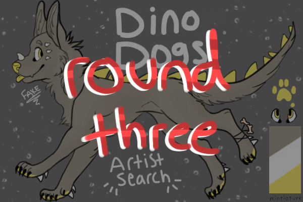 Dino Dogs - Artist Comp. ROUND THREE