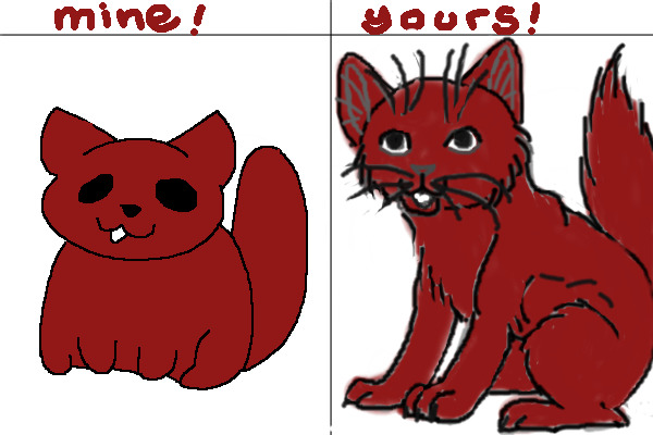 Fat red cat!