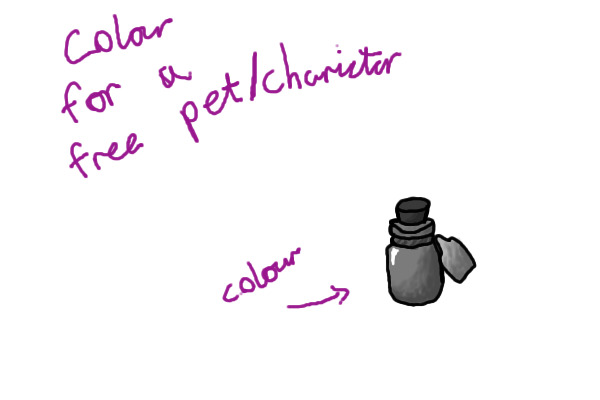Colour for a free pet/character