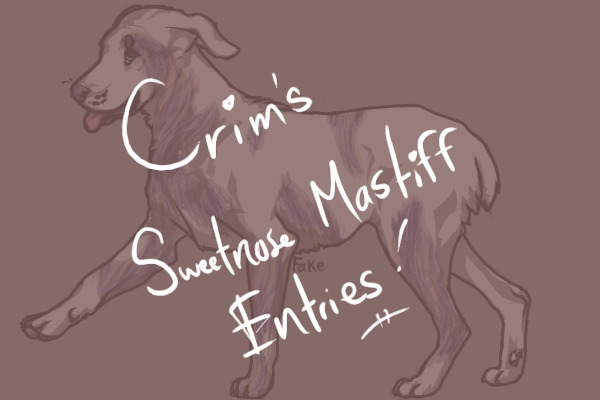 sweetnose mastiff tryout