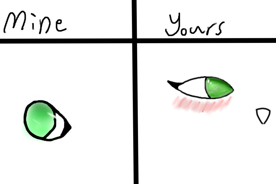 Mine vs. Yours