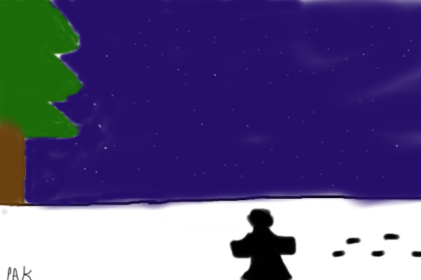 A christmas scene