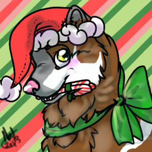 Dysmas: All dressed up for Christmas, are we? Background 2