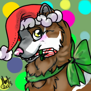 Dysmas: All dressed up for Christmas, are we? Background #3