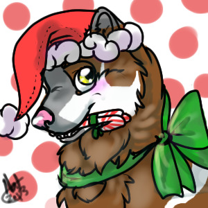 Dysmas: All dressed up for Christmas, are we? Background #4