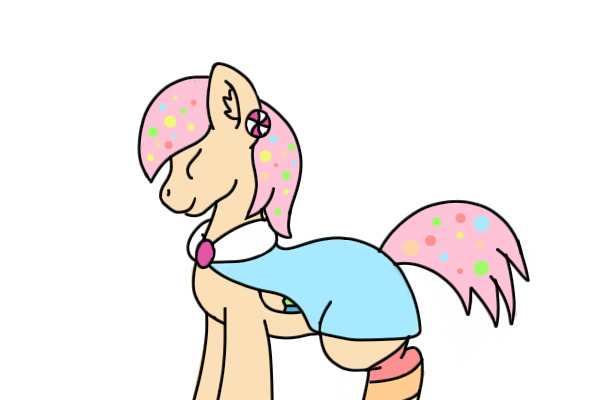 Candy Rainbow Wiinter Cloak