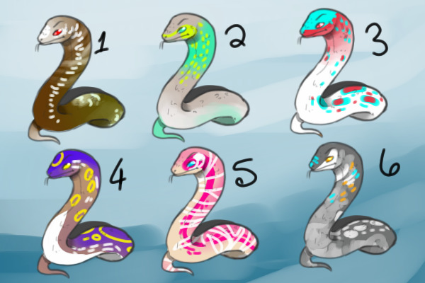 Snakessss Designs Trading for characters