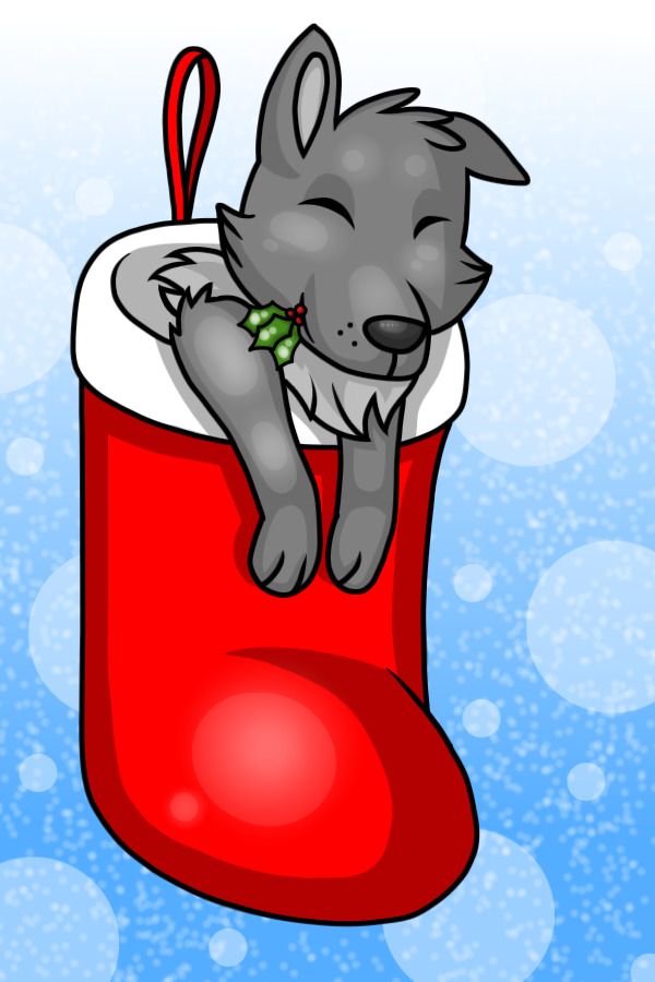 Design Your Very Own Stocking Wolf!