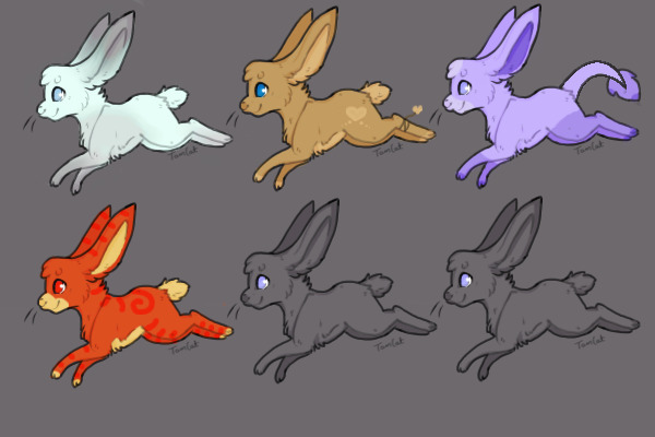 Adoptable bunnies for swap