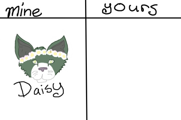 Daisy, Mine vs. Yours