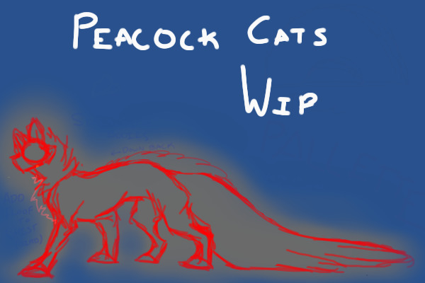 Peacock Cats Entry - WIP
