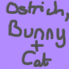 Ostrich, Bunny, Cat Avatar Editable