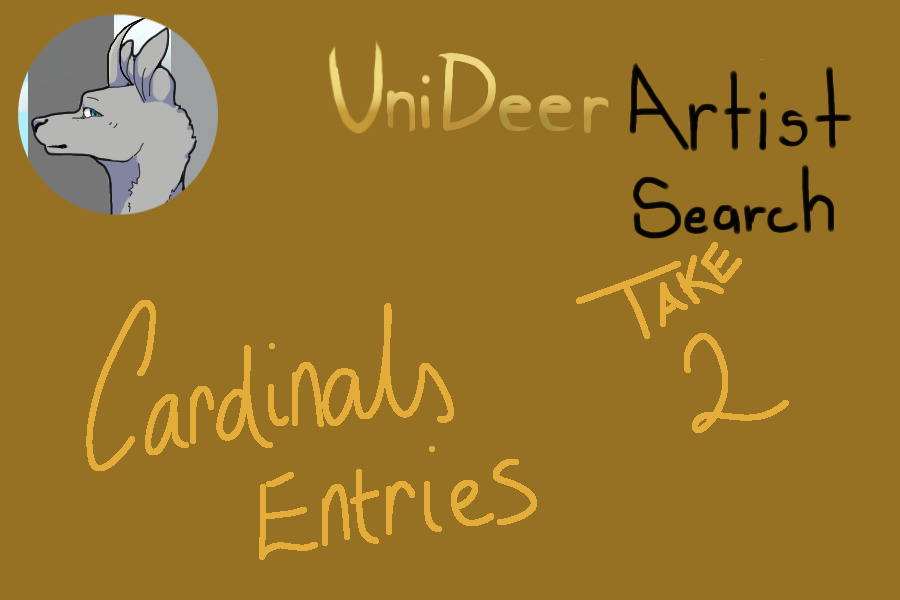 Unideer | Artist Search | Cardinals Entries Take 2