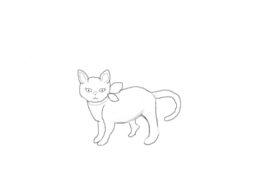 Quick cat sketch.