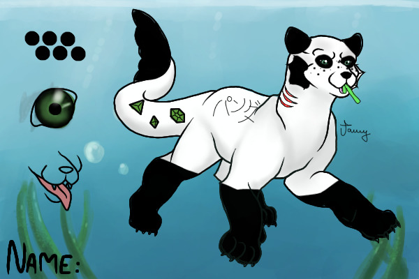Water Puma #64- Panda